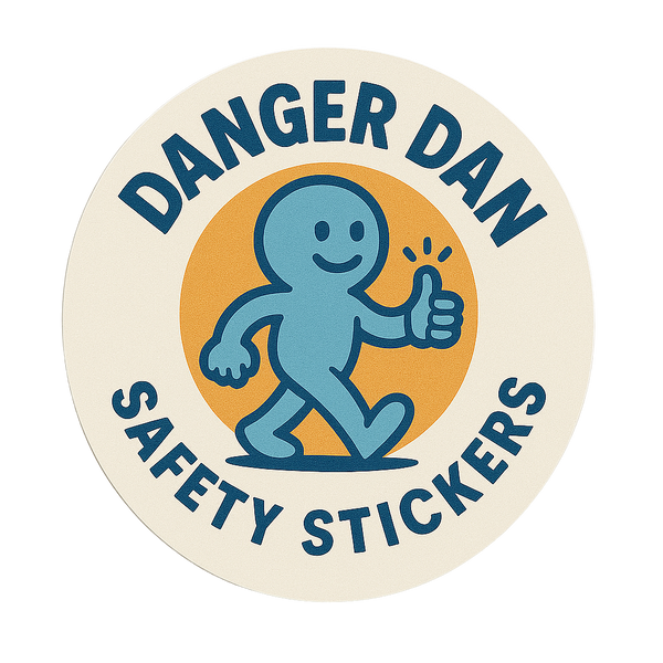 Danger Dan Safety Stickers